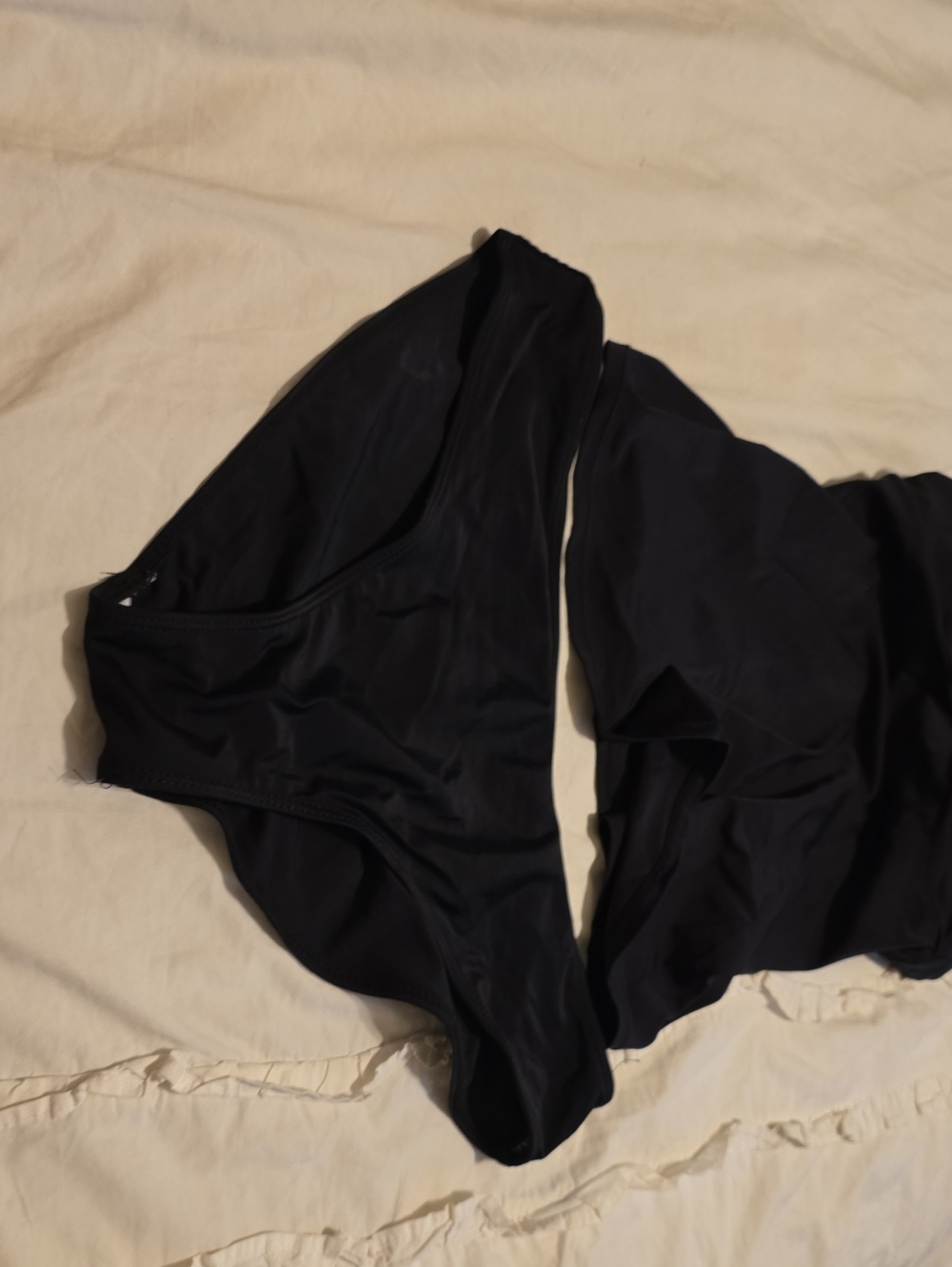 Black Lane Bryant Tankini Top Has Full Bra W Underwire For Excellent Support. - Picture 2 of 7